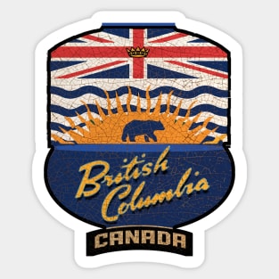 British Columbia Canada Sticker